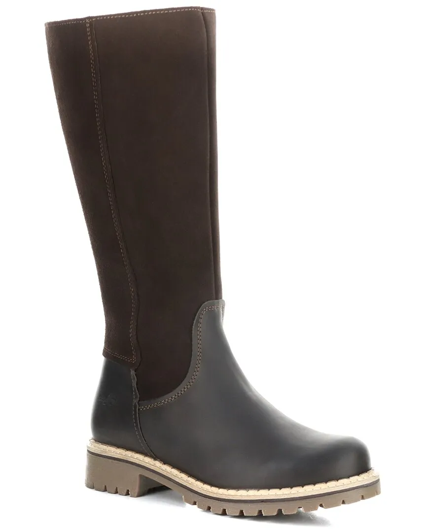 sweat-wicking Thick Grip Bos & Co Hudson Leather & Suede Boot