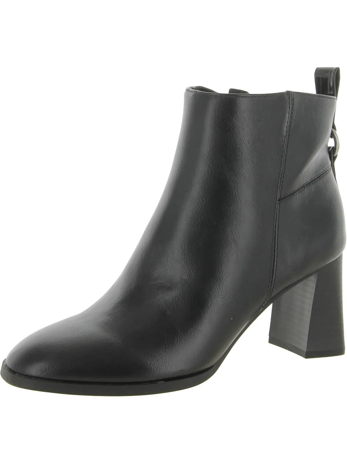 Casual Day Foxy Womens Faux Suede Almond Toe Ankle Boots