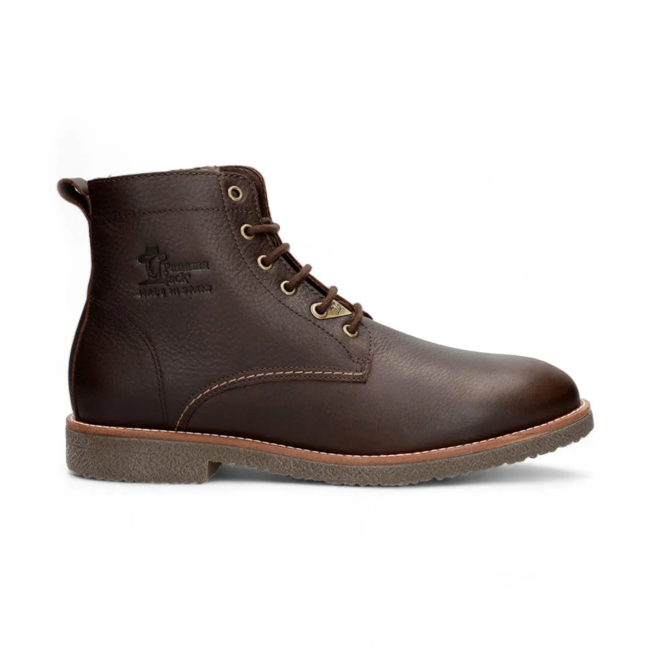 Panama Jacks Men's Brown Leather Glasgow Igloo C1 Boots Trendy Style