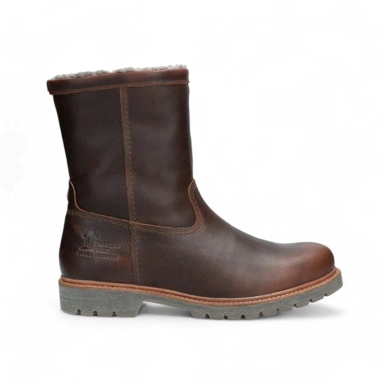 Panama Jacks Men's Fedro C10 Leather Biker Boots Farmer