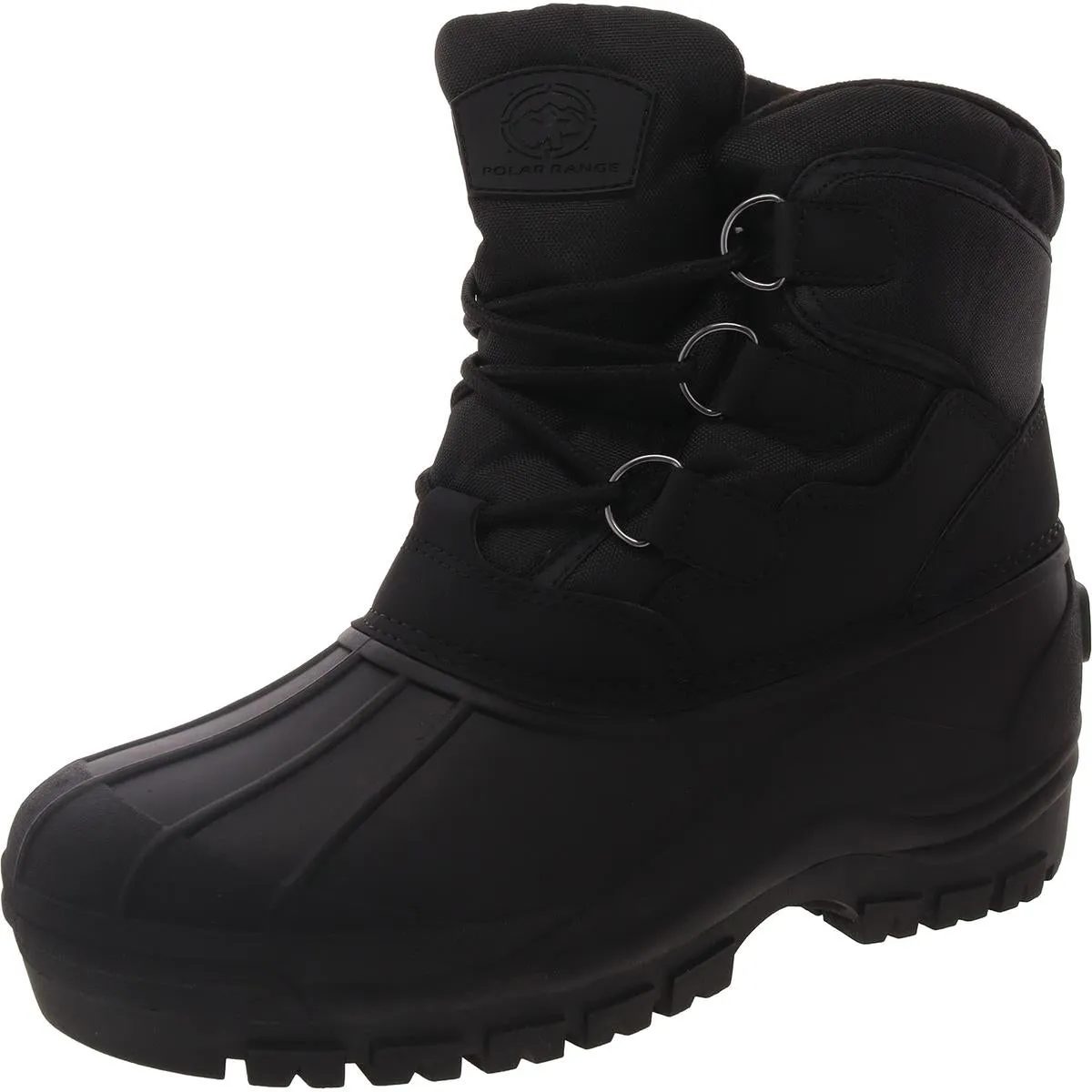 Waterproof Upper Smooth Texture Peak Mens Man Made Winter & Snow Boots