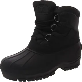 Waterproof Upper Smooth Texture Peak Mens Man Made Winter & Snow Boots