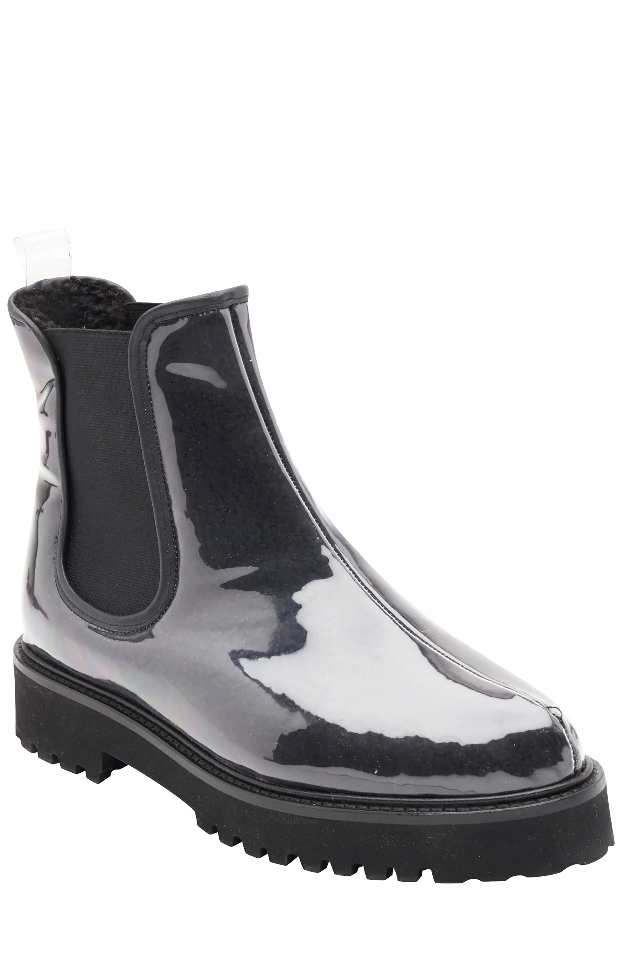 PEGGY VINYL WATER RESISTANT FEATHERWEIGHT CHELSEA BOOTIE Comfortable Footwear