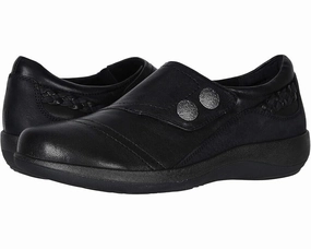 running in the snow Impact Absorption Padding Aetrex Karina DM500W Women's 7.5-8 Black Leather Monk Strap Dress Shoes KHD1384