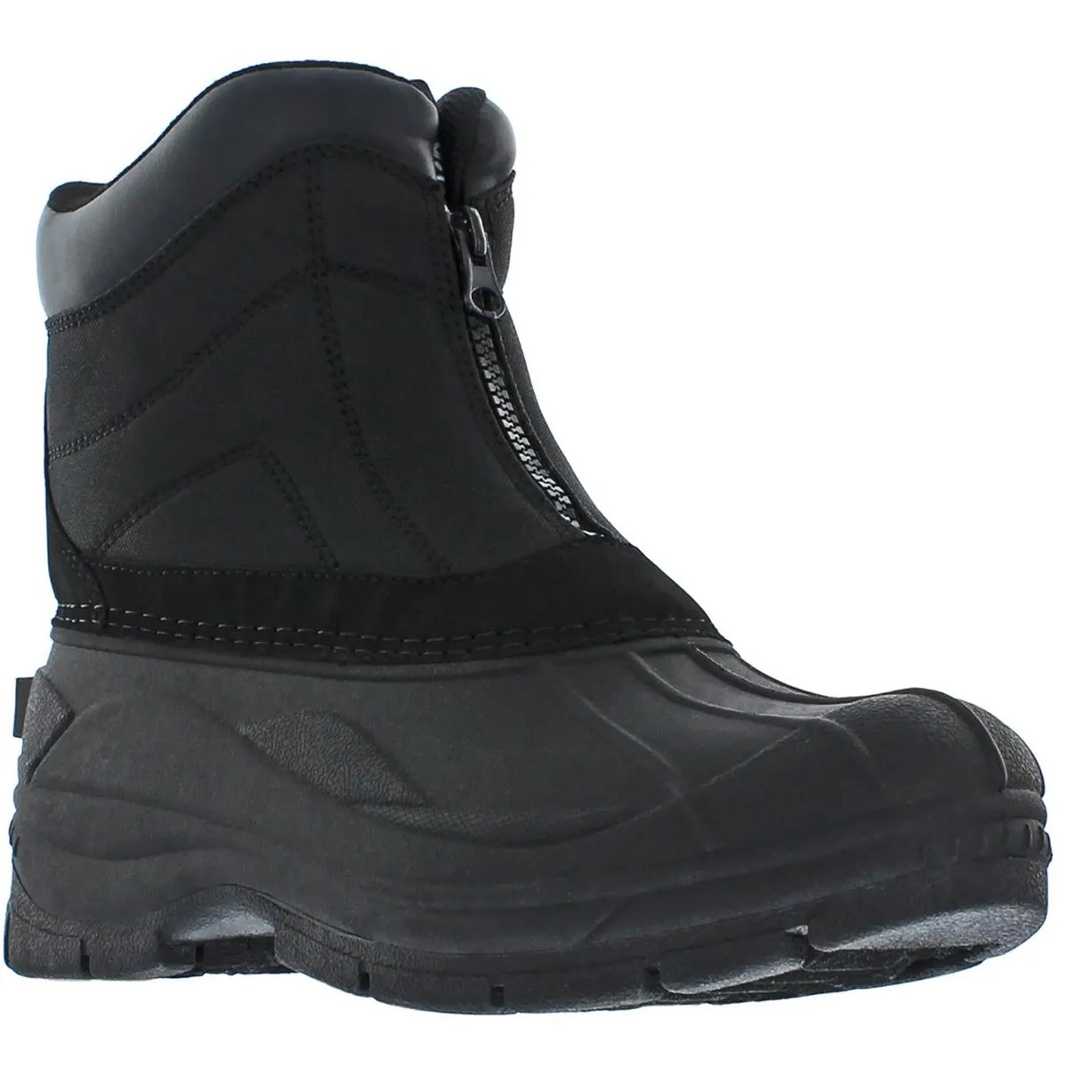 Padded Interior Active Nomad Mens Zipper Man Made Winter & Snow Boots