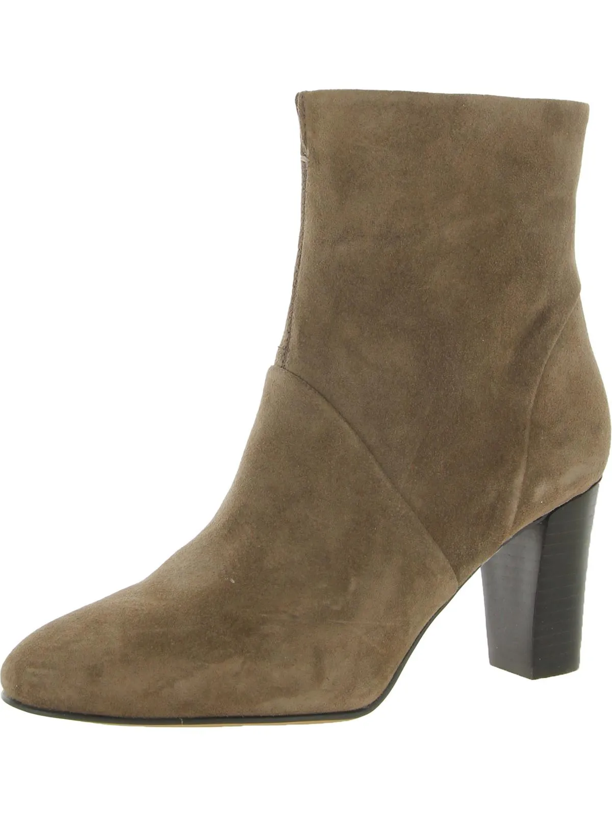 Pia Womens Leather Zipper Ankle Boots Tourist