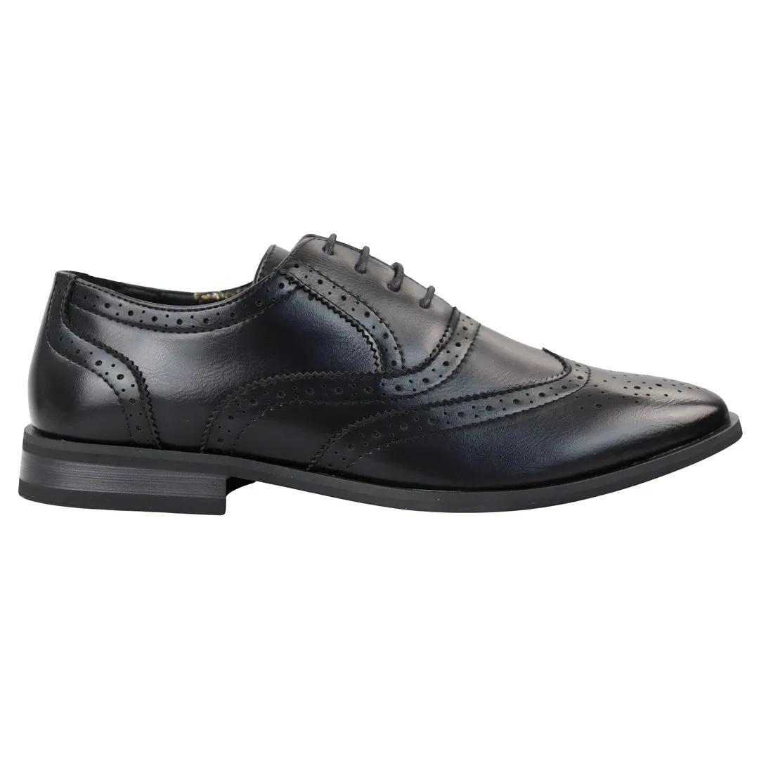 Oxfords Shoes Brogues Derbys Formal Dress Shoe Corporate Look Bold Profile