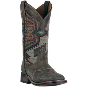 Women's Cowgirl Approved Scout Aztec Boot In Brown/multi All Weather Urban Traveler Cool Seasons