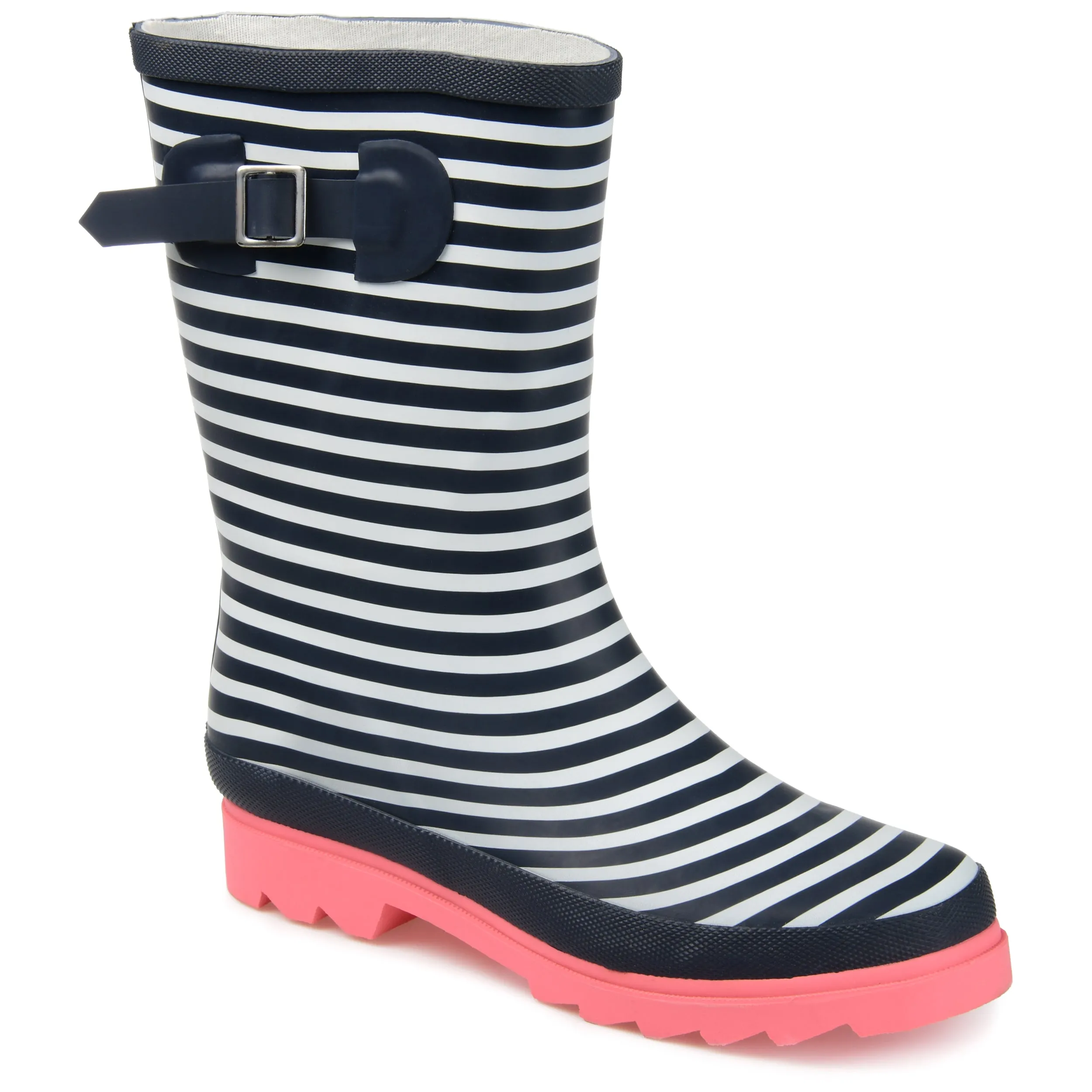 Trendy Look Comfortable Straps Journee Women's Seattle Rain Boot