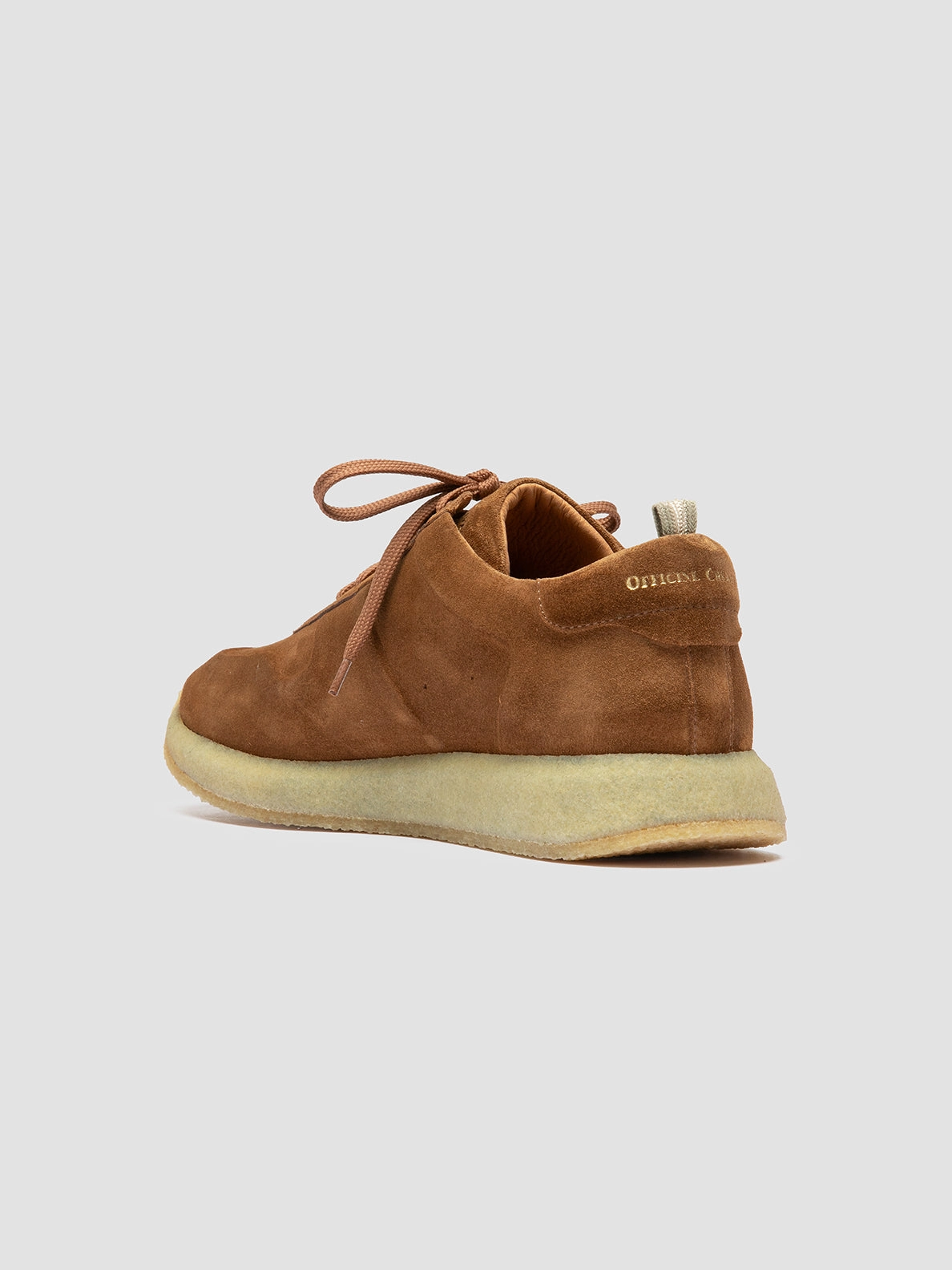LEGEND 001 - Brown Suede Low Top Sneakers Low Profile Silhouette
