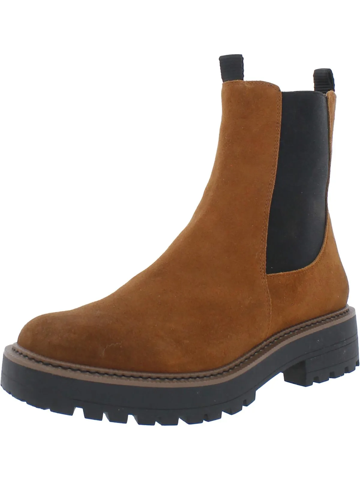 Soft Interior Laguna  Womens Lugged Sole Ankle Chelsea Boots