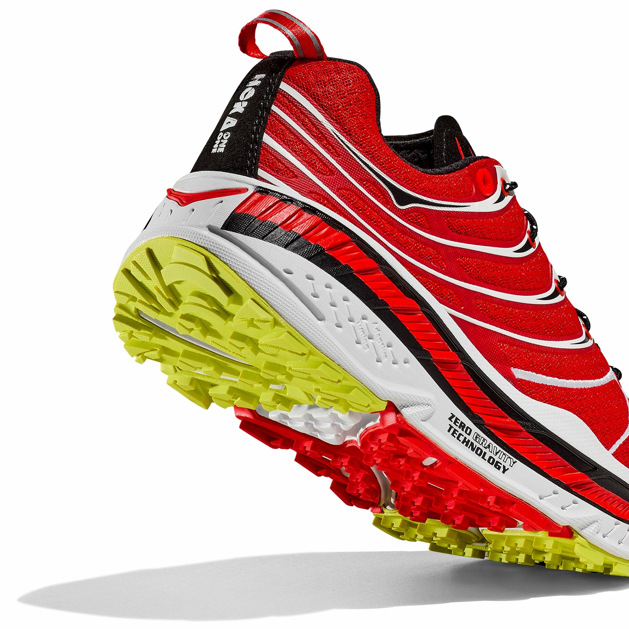 Hoka Mens Stinson Evo OG Shoes Cushioned Heel Zone Function - rich