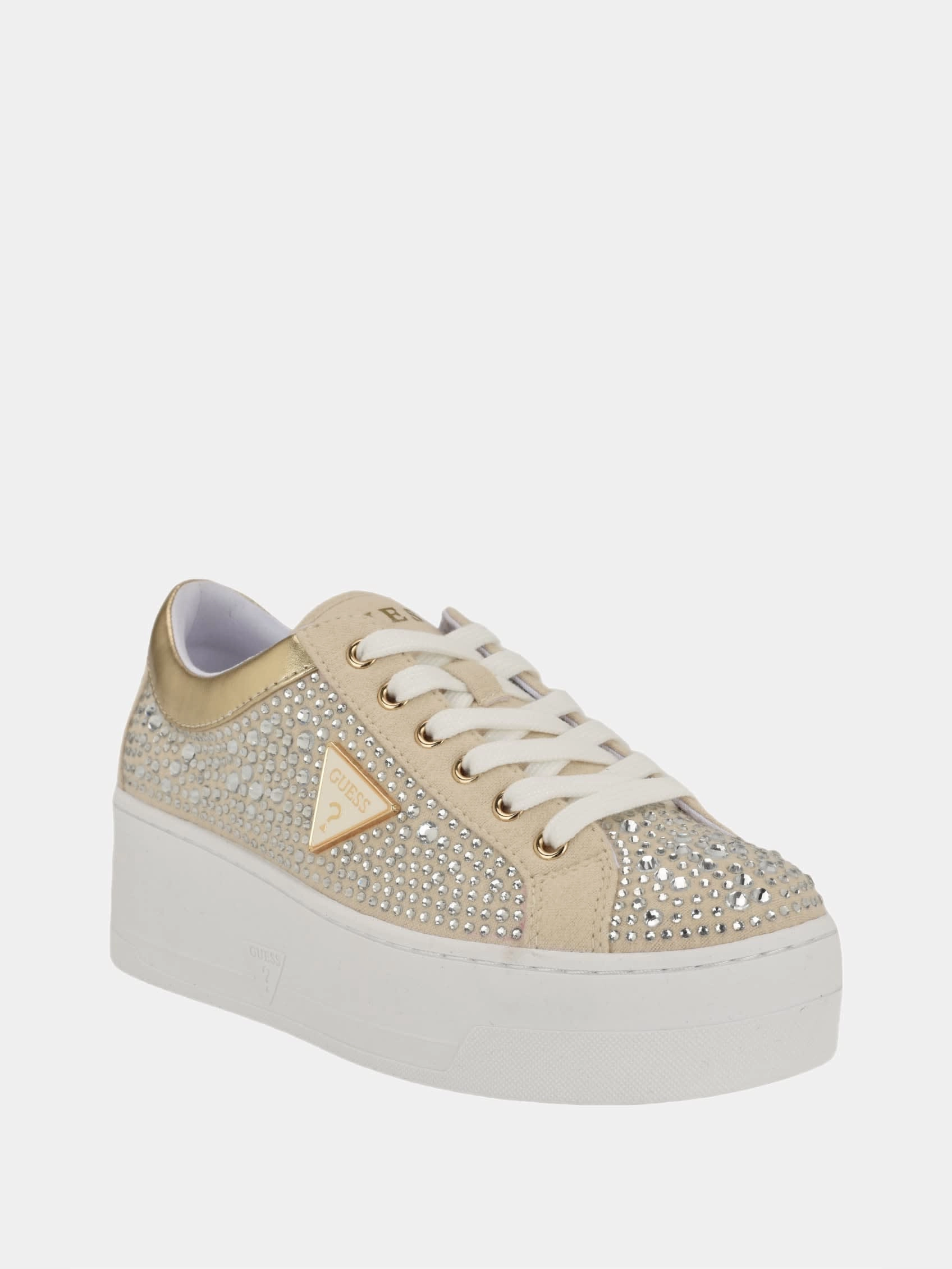 Sonly Rhinestone Platform Sneakers running - club