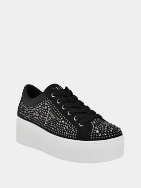 Sonly Rhinestone Platform Sneakers Breathable Insock performance - maximized shoes