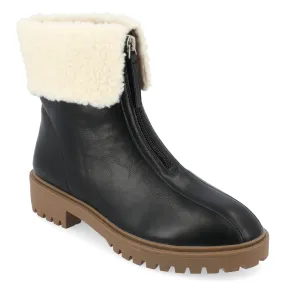 Journee Women's Tru Comfort Foam Fynn Bootie Rain Friendly