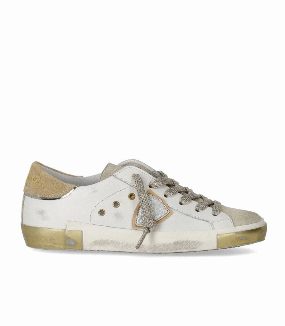 Impact Protection Layer Prsx White Beige Sneaker