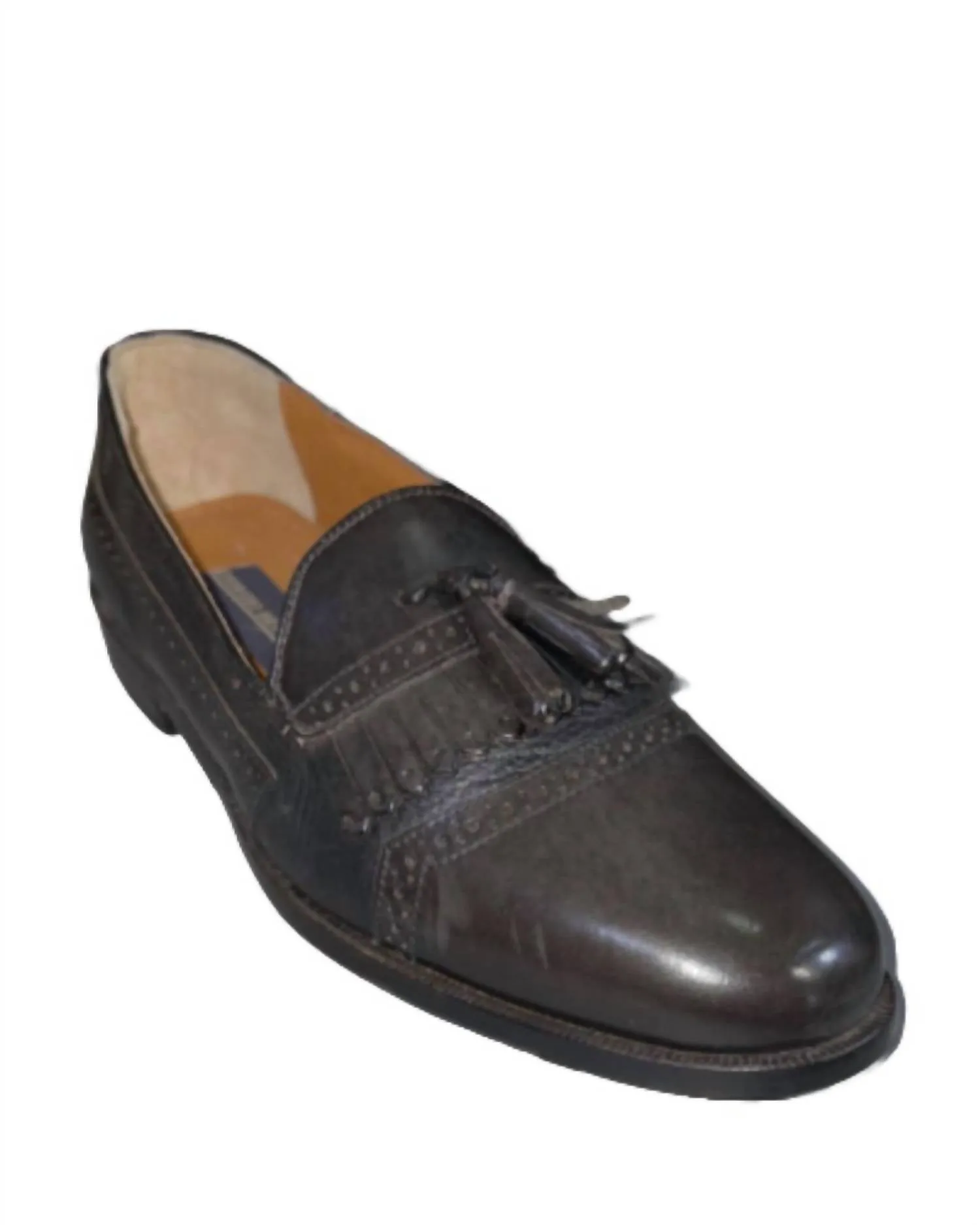 Men's Tassel Loafer In Black Slip Walk Access All Day