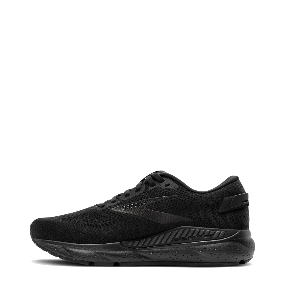 Brooks Men's Beast GTS 24 Sneaker in Black/Black/Ebony Walk Ready RubberOutsole