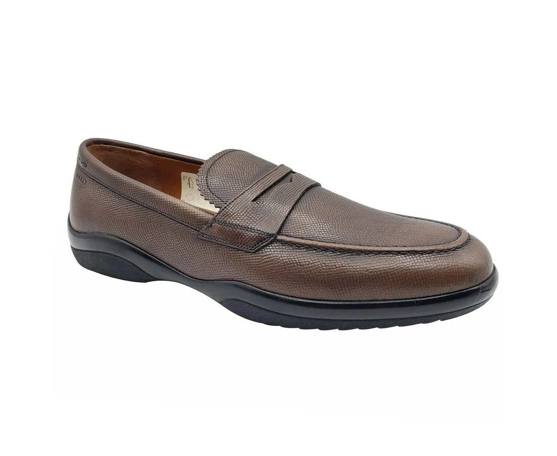 Bally Men's Micson Leather Slip On Loafer Dress Shoes Comfy Fit Everyday Slip On