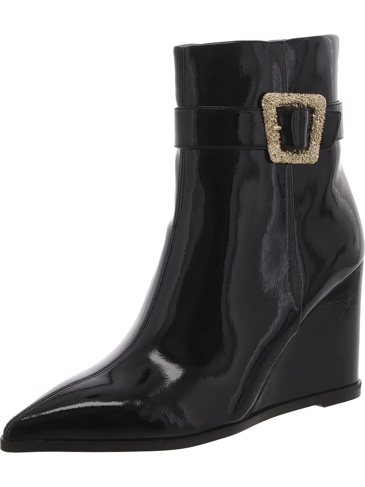 Italian Glam Weslie 2 Womens Faux Leather Booties