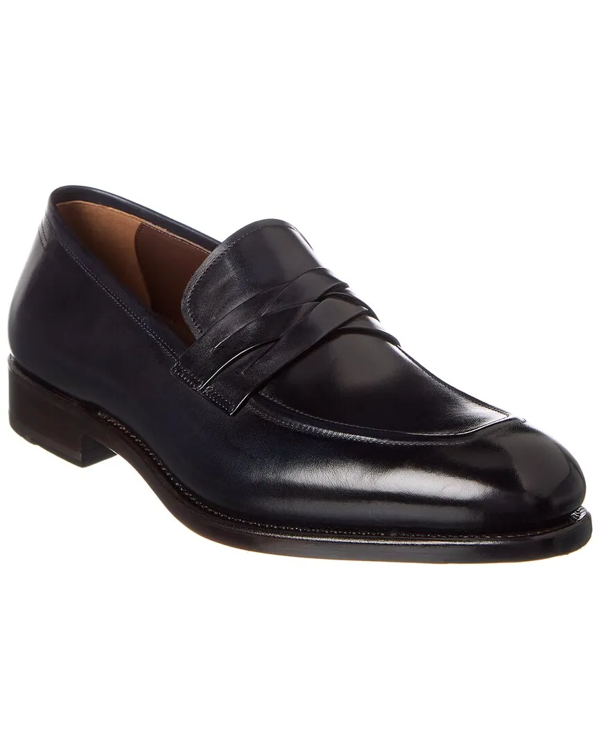 Ferragamo Leather Loafer Walk in Comfort City Walk