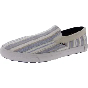Walk Glide Fit Quick Style Walk Mens Striped Cable Knit Slip-on Shoes