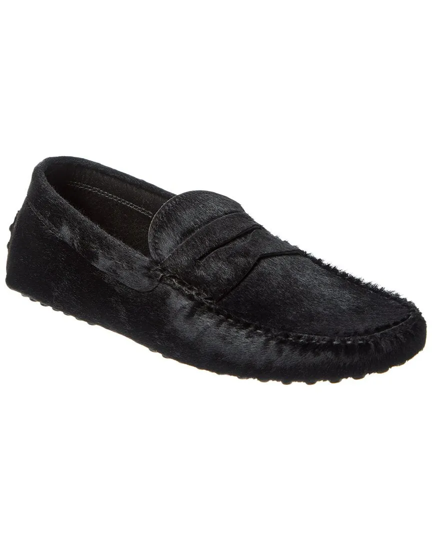 TOD??s Gommini Haircalf Loafer Instant Relaxation Ankle Supportive Slip On