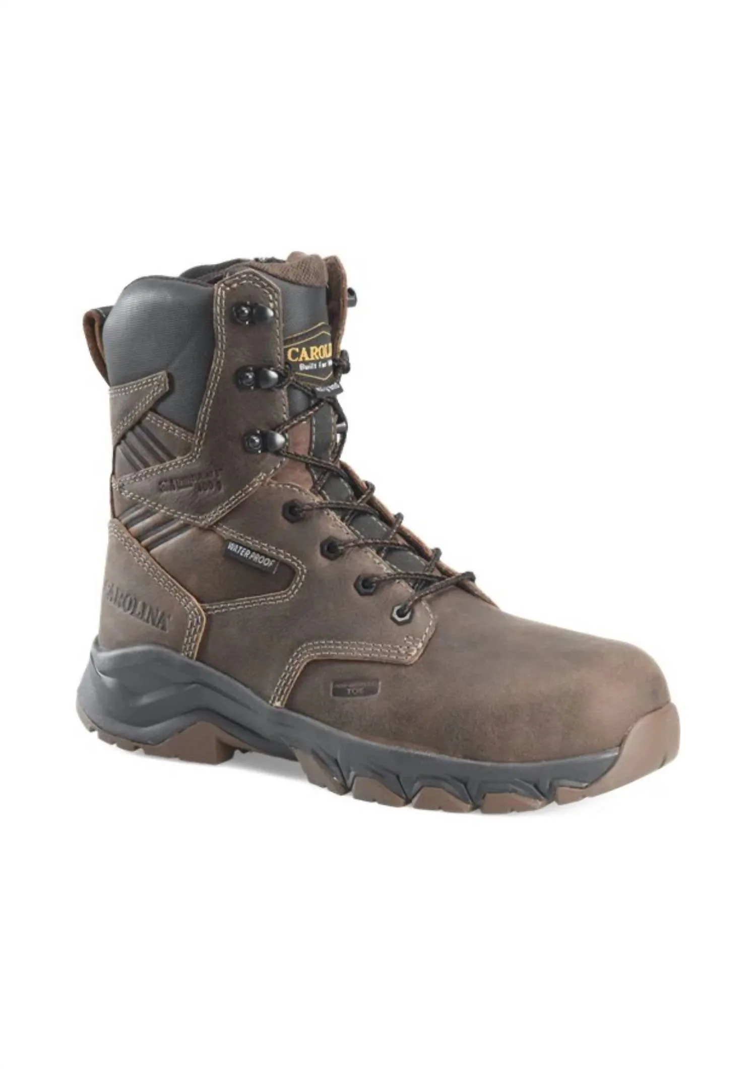 Rollbar Stability Men's Subframe 8" Composite Toe Work Boots In Brown