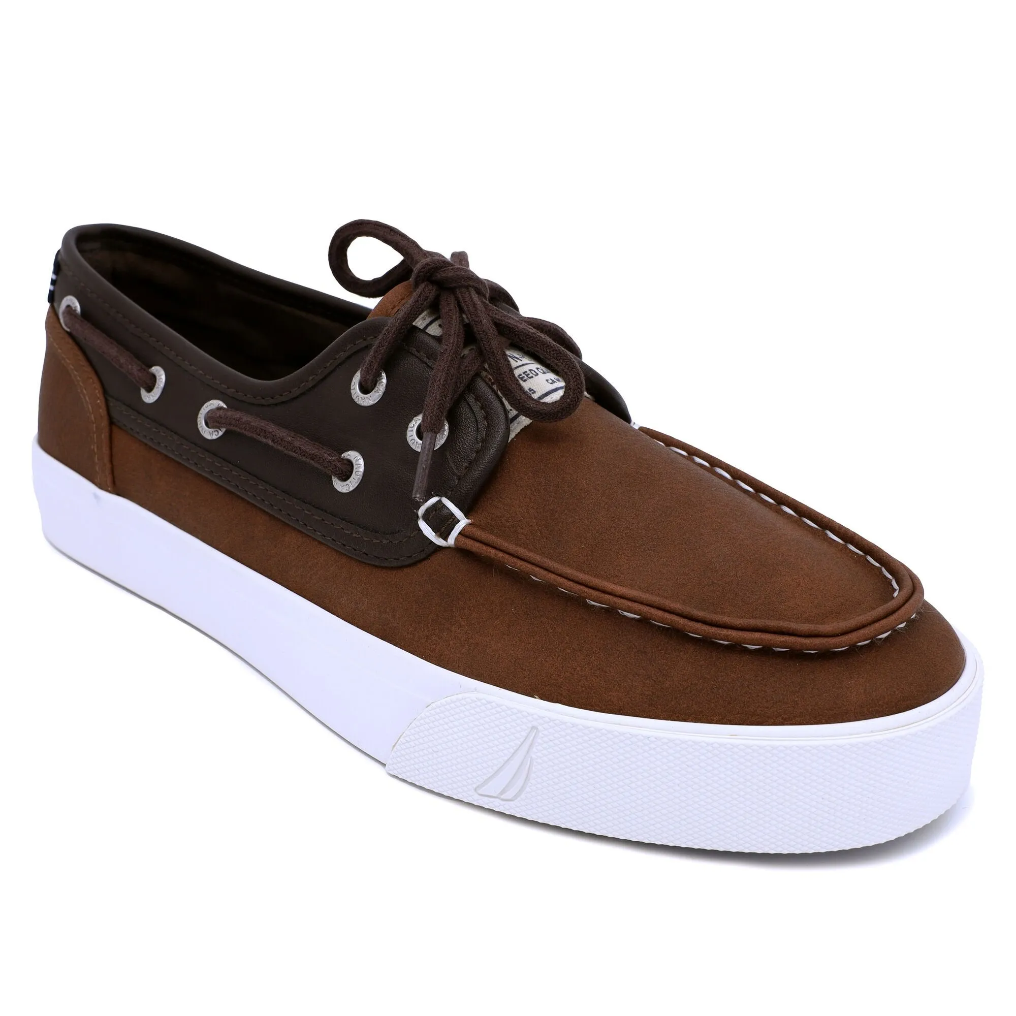 Elastic Gore Nautica Spinnaker Mixed-Media Boat Shoe
