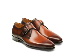 Men's Mansfeld In Cognac Upper Soft Slip On Easy Fit Walk
