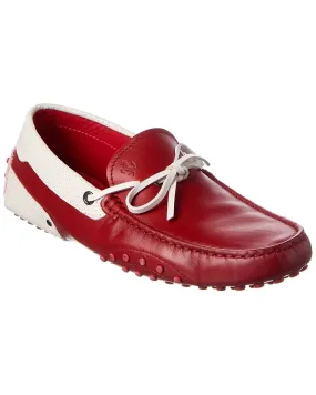 TOD??s x Ferrari Gommino Leather Loafer Comfy Walk Style