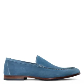 Instant Walk Shoes Chill Comfort Men's Slater Loafer In Denim Suede