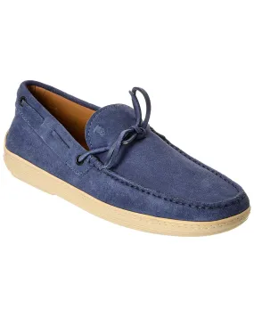 TOD??s Suede Loafer Quick Walking Comfort Comfy Movement Shoes