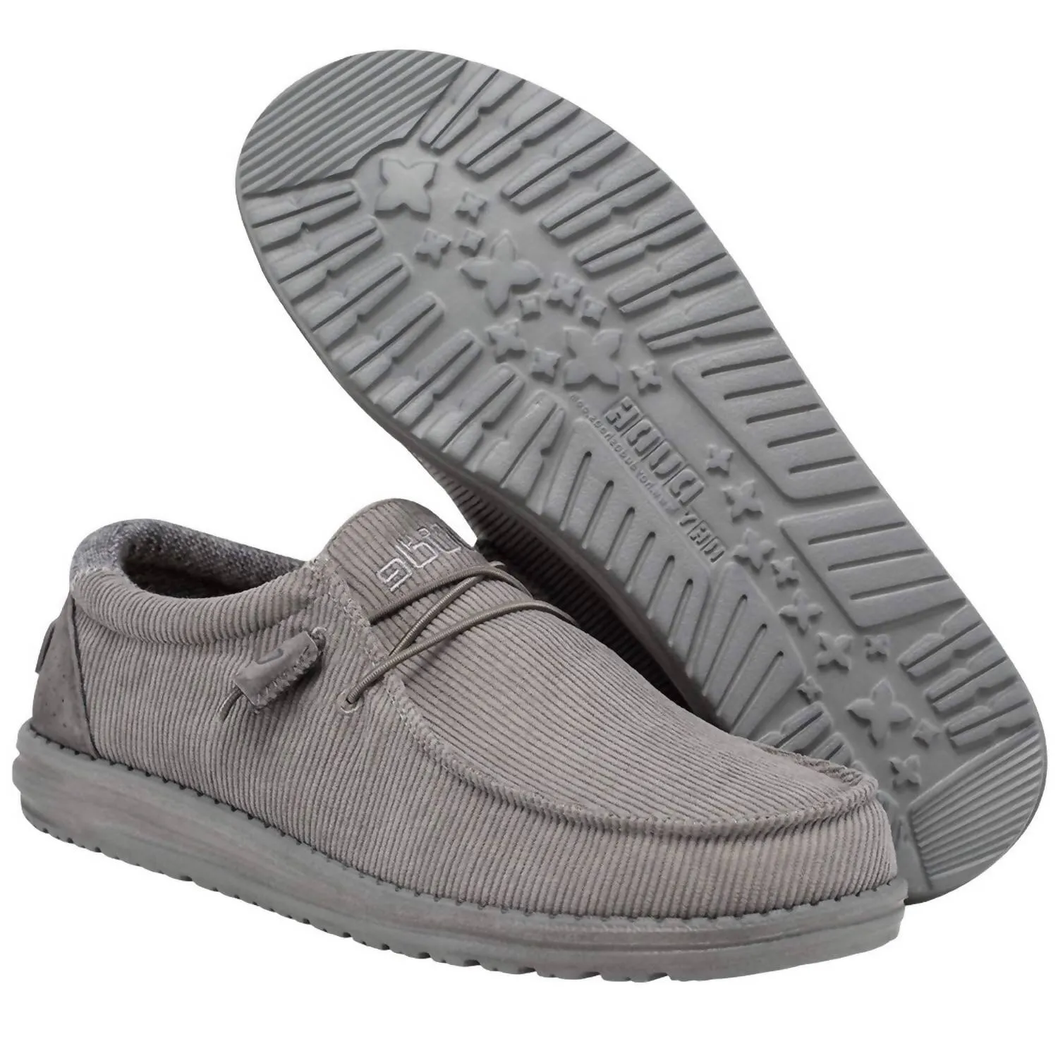 Comfy On The Move Footwear Fit Men's Wally Corduroy Shoes In Corduroy Night Owl