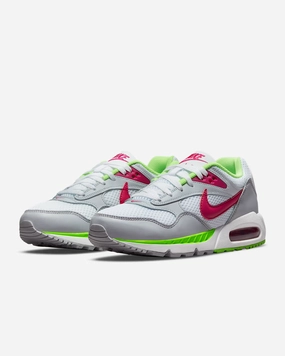 running in a nature reserve shoes Pressure Dispersion Tech Nike Air Max Correlate 511417-163 Women  White Fireberry Running Shoe RHS4447