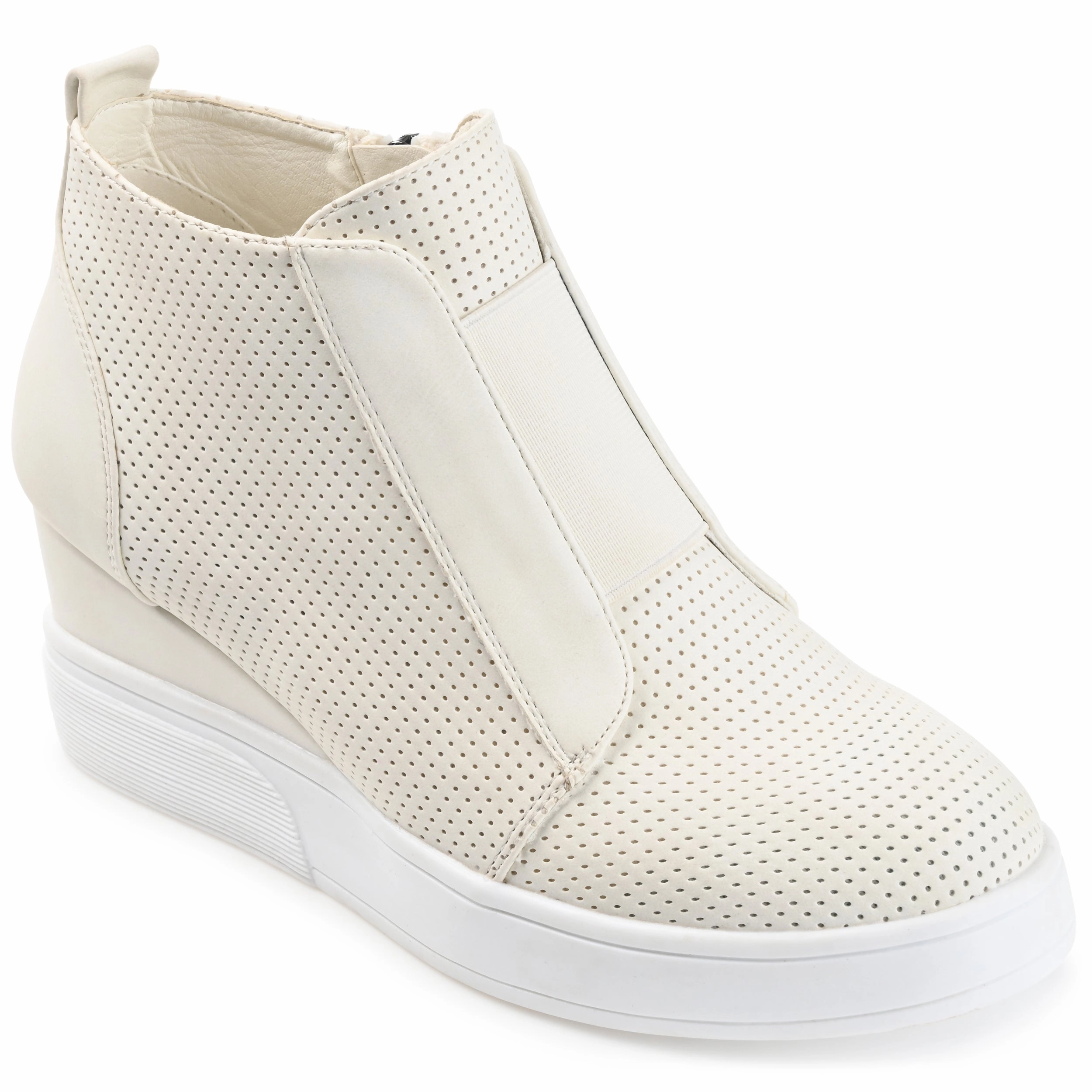 Everyday Use Comfort support Journee Collection Women's Clara Sneaker Wedge