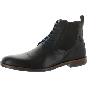 Easy To Clean Rain Adventure Rafferty  Mens Leather Lace-Up Chelsea Boots