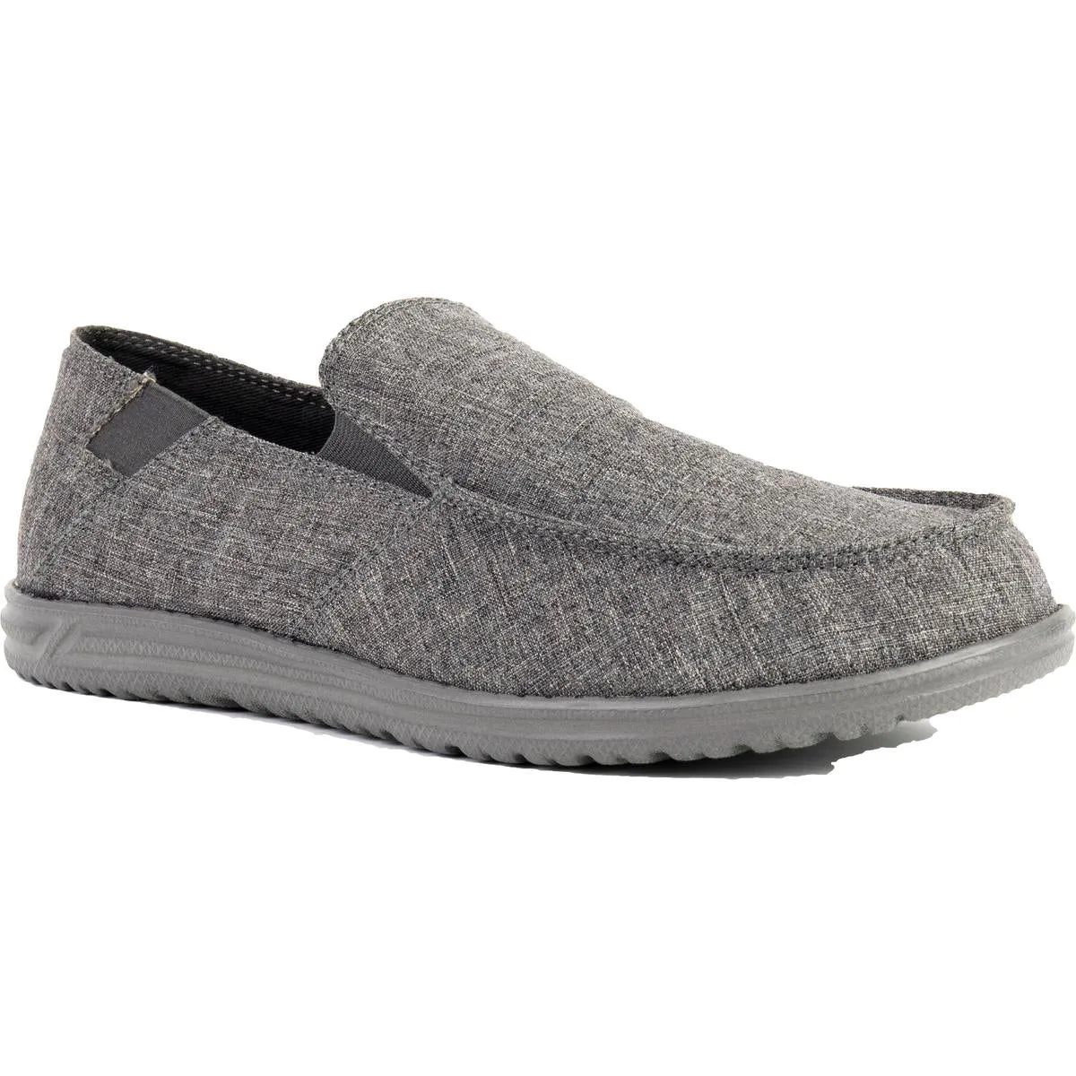 Indoor Comfort Ultra light Randy Mens Canvas Slip On Loafers