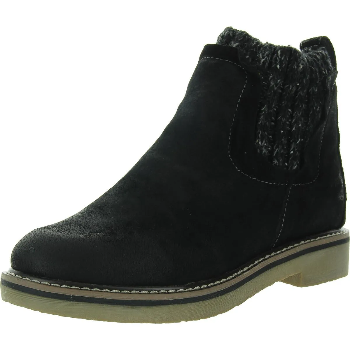 Rawnie Womens Suede Pull On Booties NYC Street