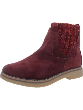 Insulated Weather Resistant User british retro Rawnie Womens Suede Pull On Booties