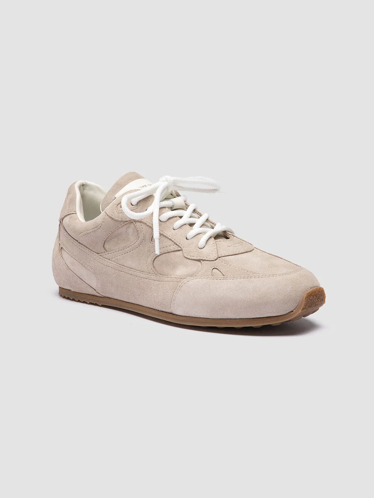 Action Ready AWAY 101 - Ivory Suede Low Top Sneakers