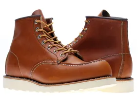 Red Wing Heritage 875 6-Inch Classic Moc Oro Legacy Men's Boots 00875 Easy Match Compression Resistant Foam