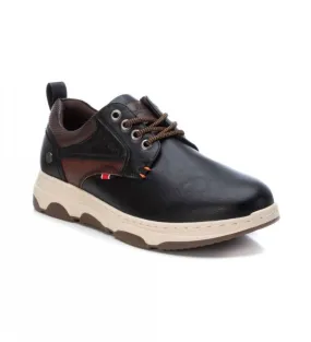 Men's Casual Shoes In Black Flexible Outsole Built For Comfort