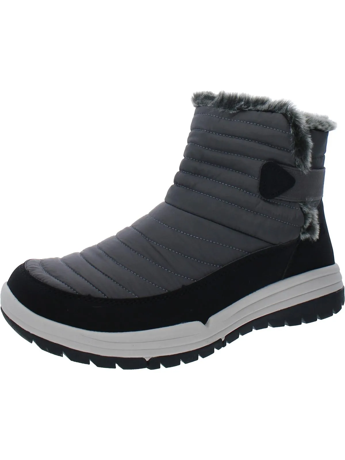 Aubonne Gore Womens Quilted Ankle Winter & Snow Boots Rugged Built Mountain Climber