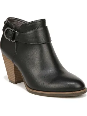 Kickstart Womens Faux Leather Comfort Booties Reinforced Form Trail Exploration Durable Shell Rainy Day Commuter