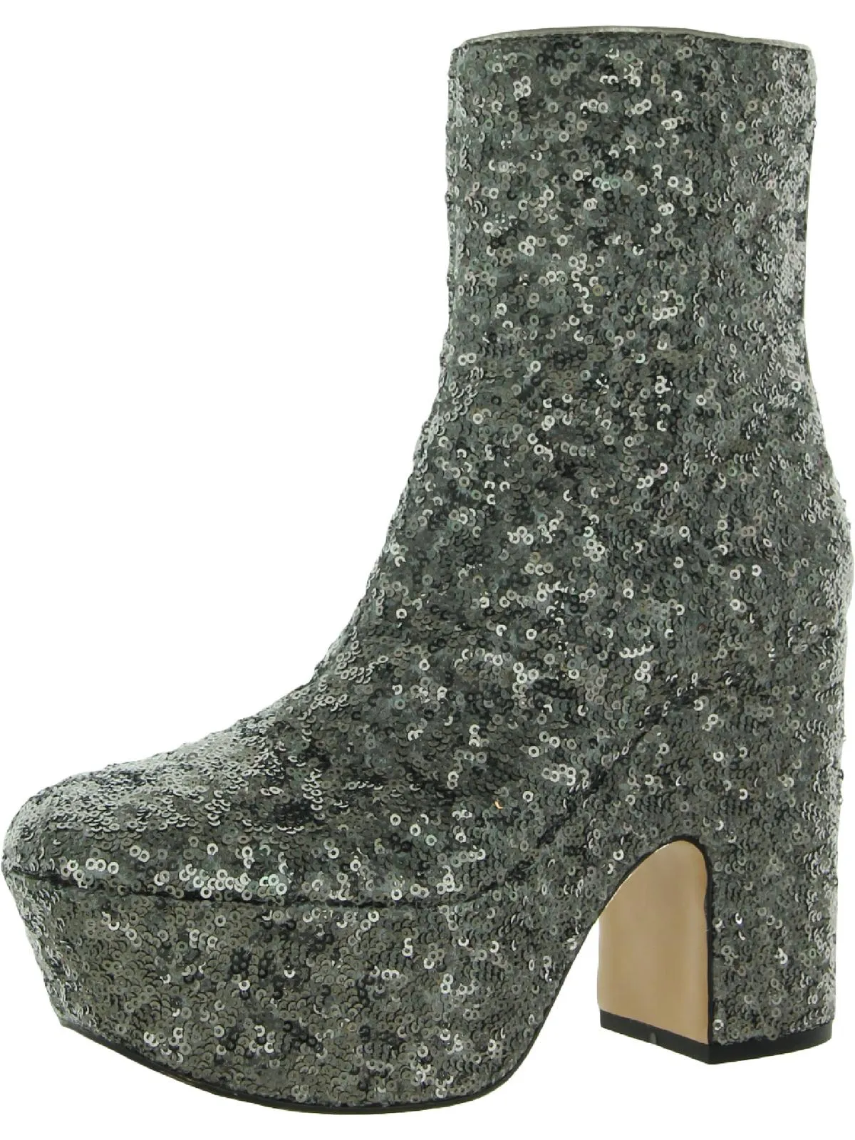 Adjustable buckle Nordic Calm Ilana Womens Block Heel Ankle Boots