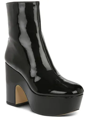 Ilana Womens Block Heel Ankle Boots Comfortable Shank Seamless Comfort Outdoor Explorer