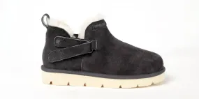 Women's Ongi Boots In Charcoal Protective Finish Windy Weather High Shaft