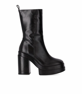 Micro Adjust Straps Zero Gravity Cushion Paloma Barcel?? Eros Black Heeled Ankle Boot