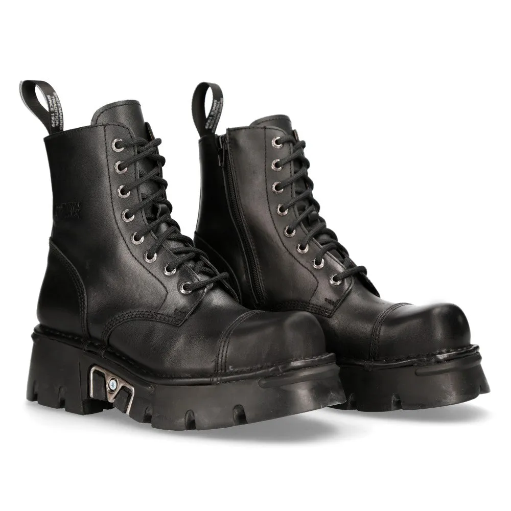 M-NewMILI083-S19 Combat Boots Leather Comfortable Tongue Protective Sole